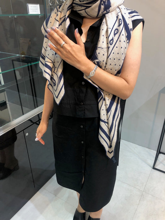 S様【CARTIER/ミニベニュワール K18WG ダイヤ ブレス/トリニティリング ダイヤ】