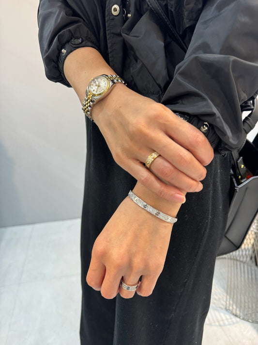 H様【CARTIER/ラブブレス WG ・ラブリング YG フルパヴェ&6Pビス ダイヤ】