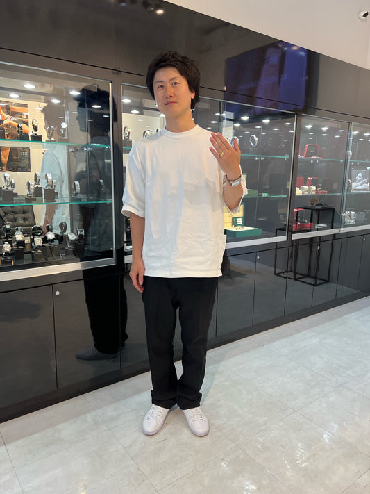 S様【CARTIER/ ラブリング 23号 YG ダイヤ】