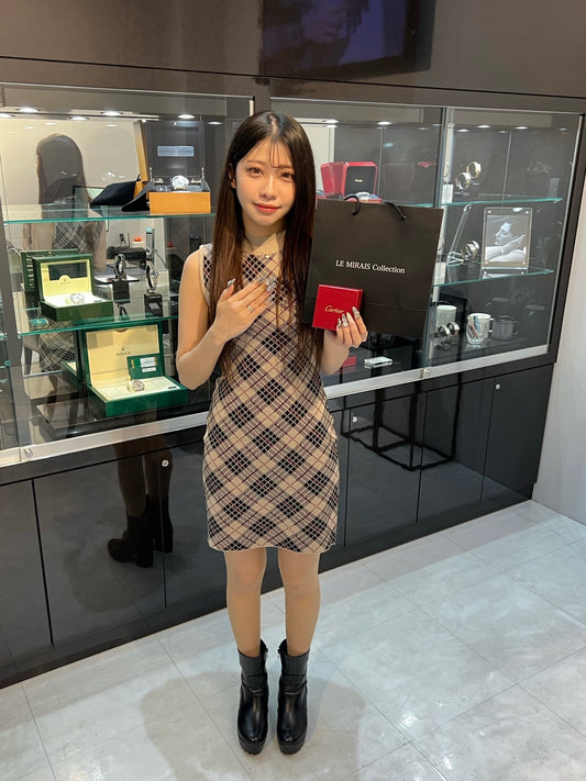 S様【CARTIER / ラブリング 8号 WG ダイヤ】