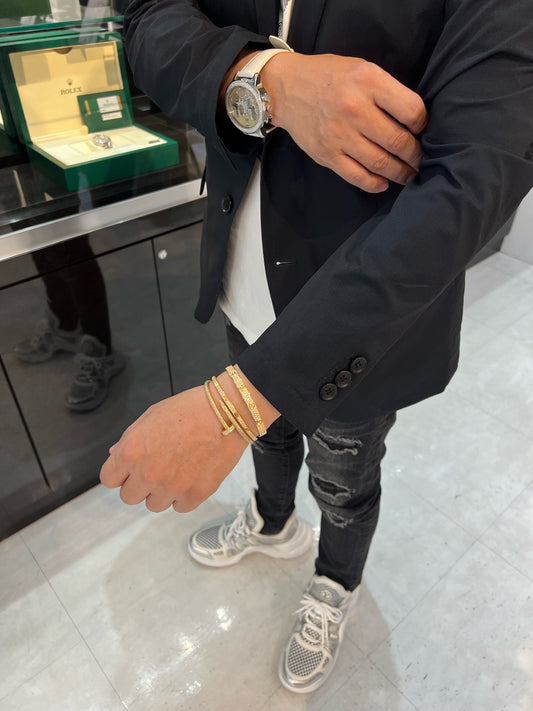 T様【CARTIER/ カルティエ ラブブレス 新型 YG 18】