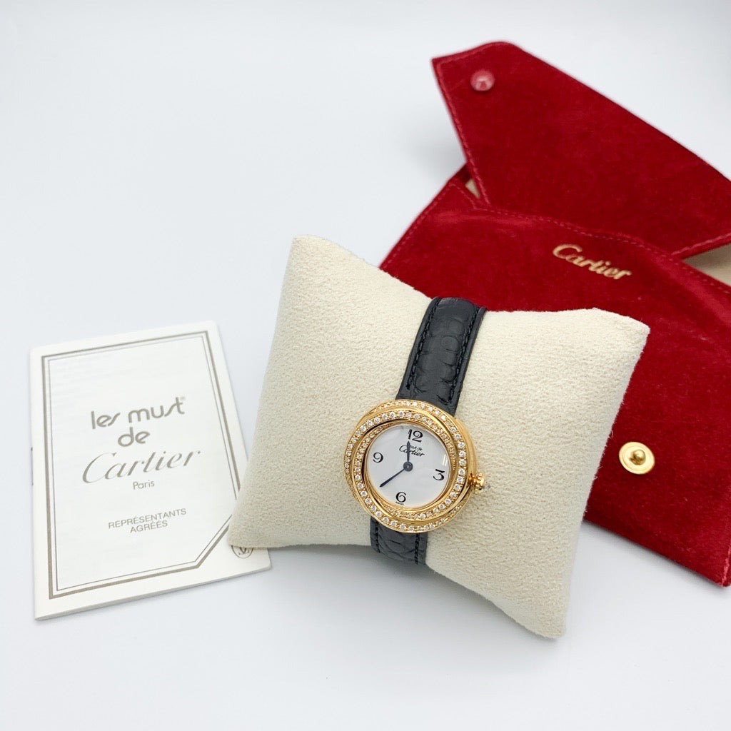 Trinity SM Flying Arabic Dial Gold Diamond