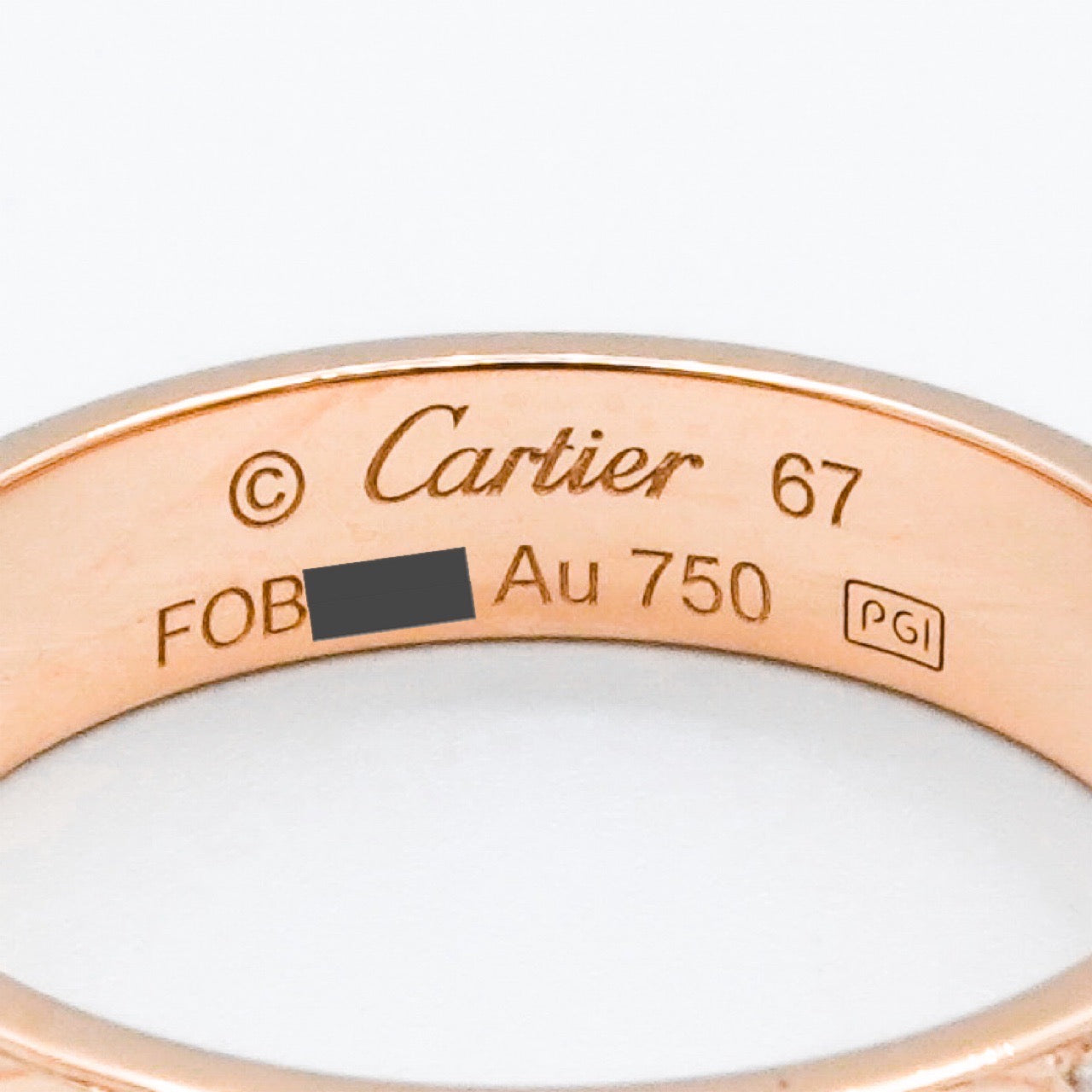 Love Ring Size 27 PG Diamond