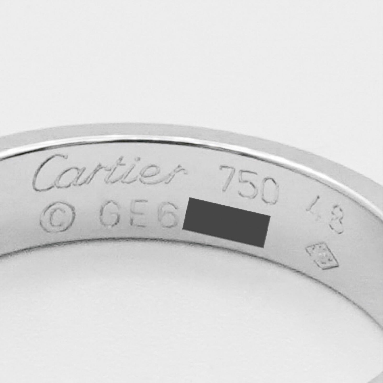 迷你爱心戒指 WG 8号