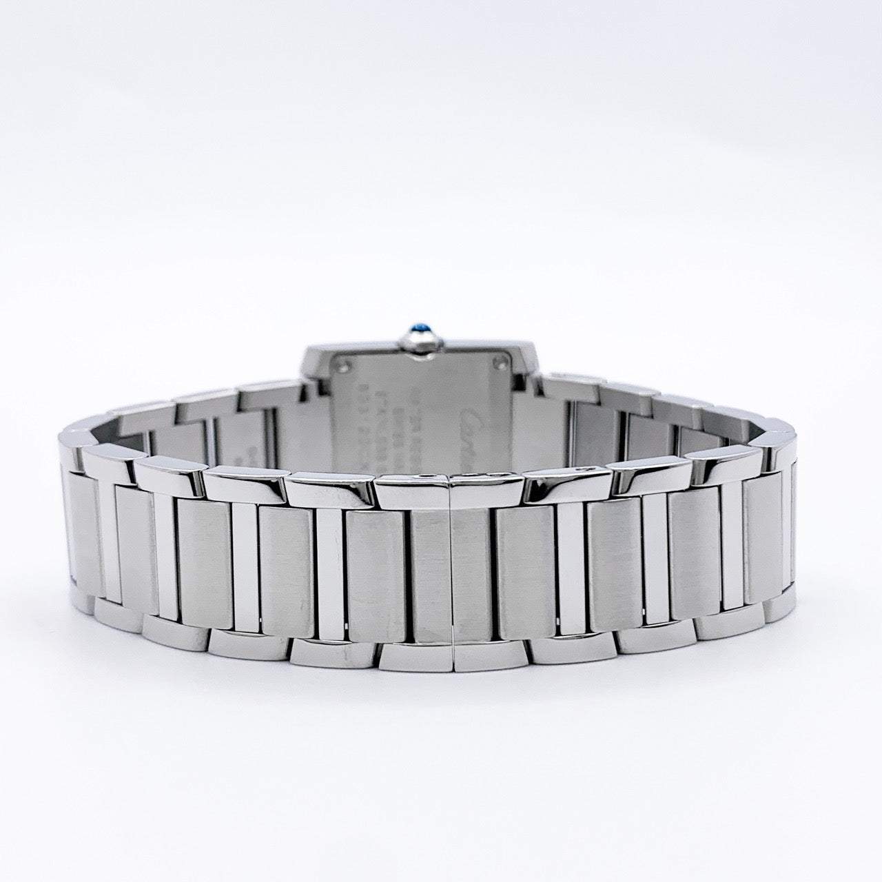 Tank Française Current SM Stainless Steel Silver Dial