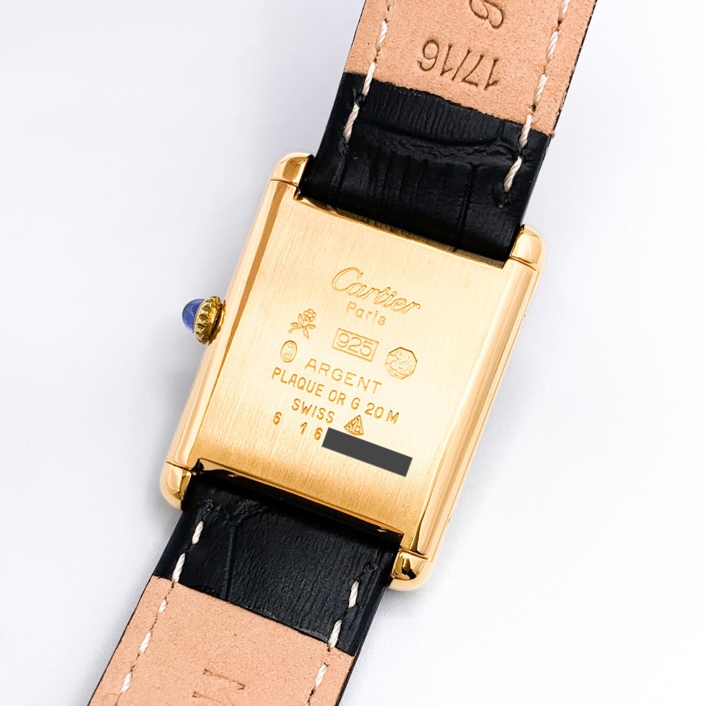Mast Tank LM Manual Winding Blue Dial Gold