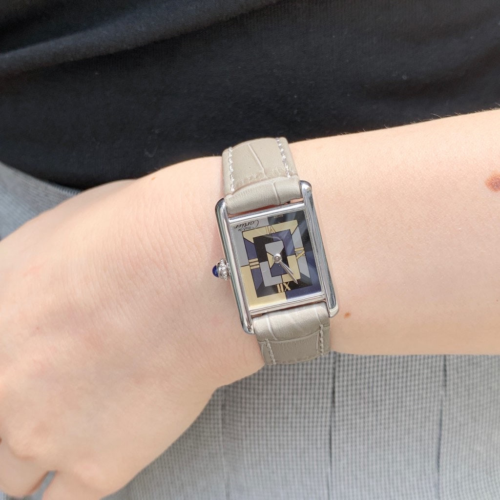 Mast Tank SM Art Deco Dial 1000 Pieces Limited Edition Silver