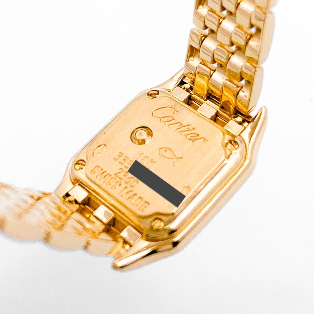 Panther Mini K18 YG Genuine Diamond