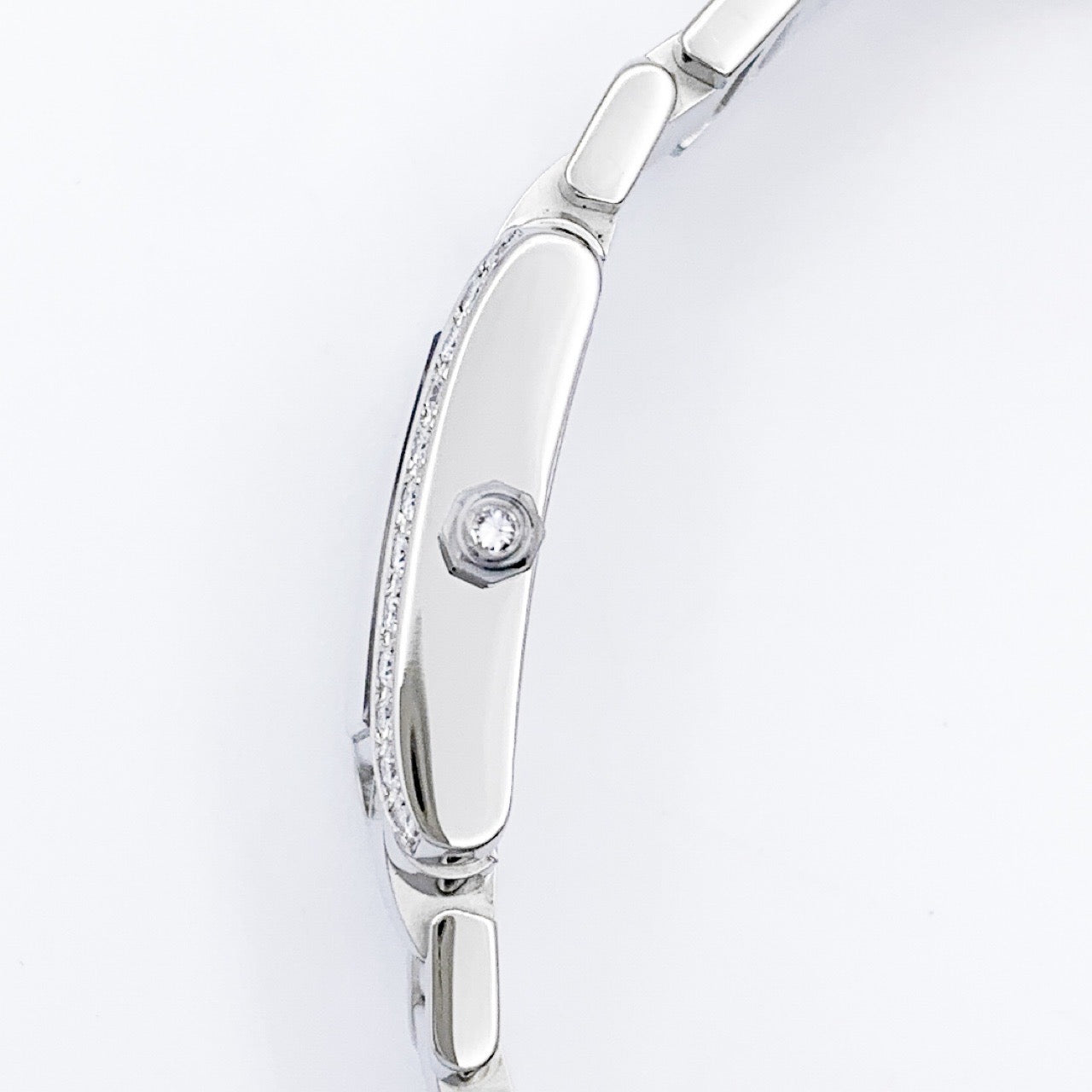 Tank Française SM SS Bezel & Crown Diamond
