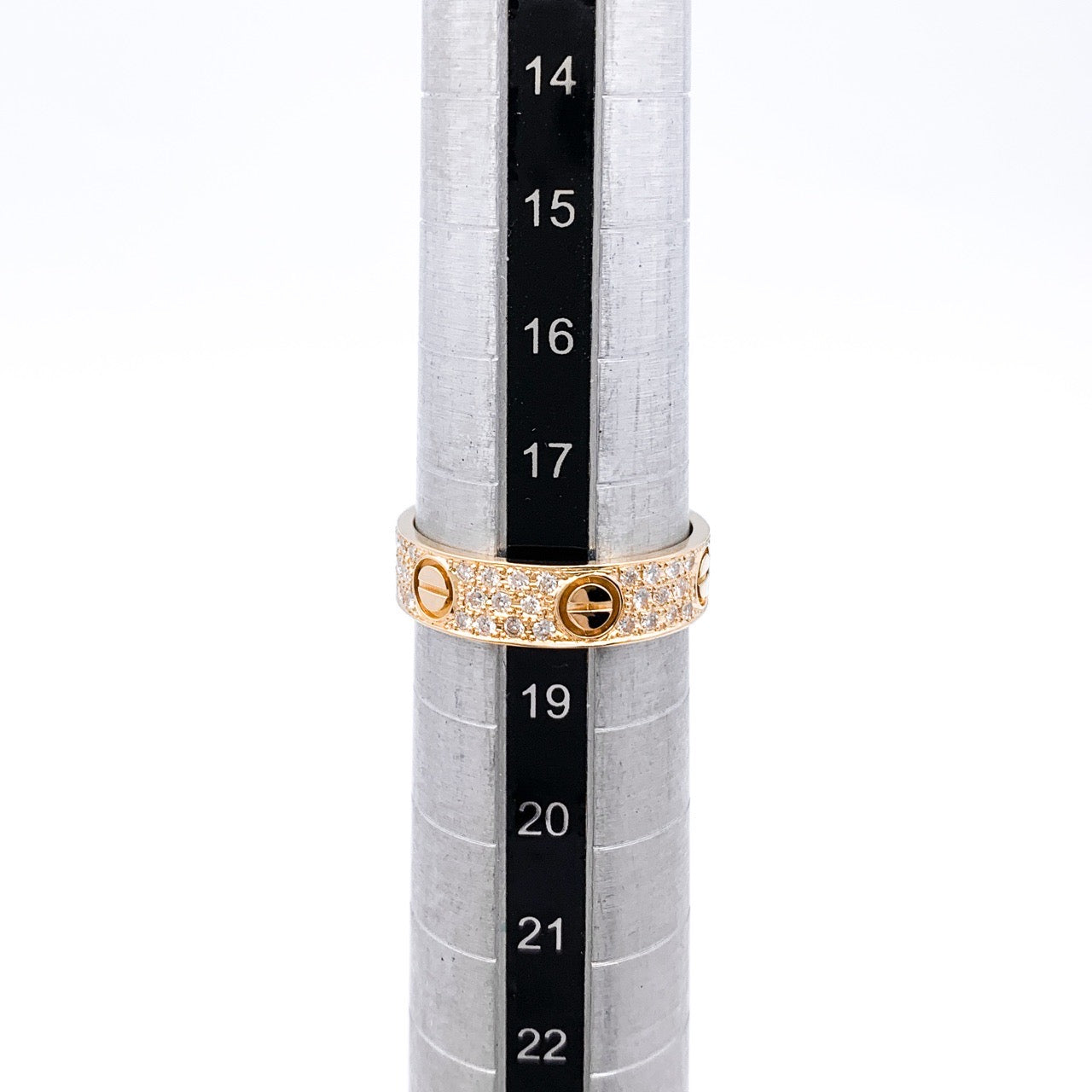Love Ring Size 19 YG Diamond