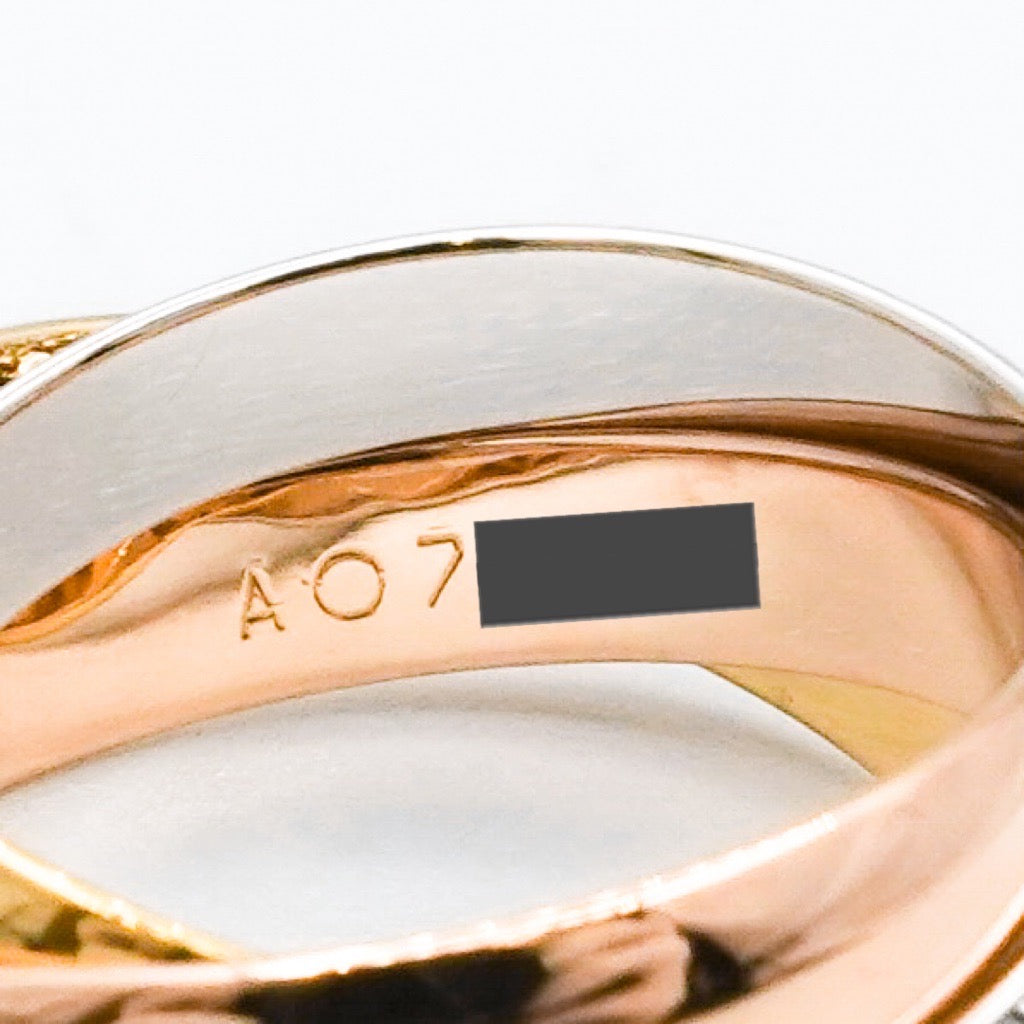 Trinity ring size 8 diamond