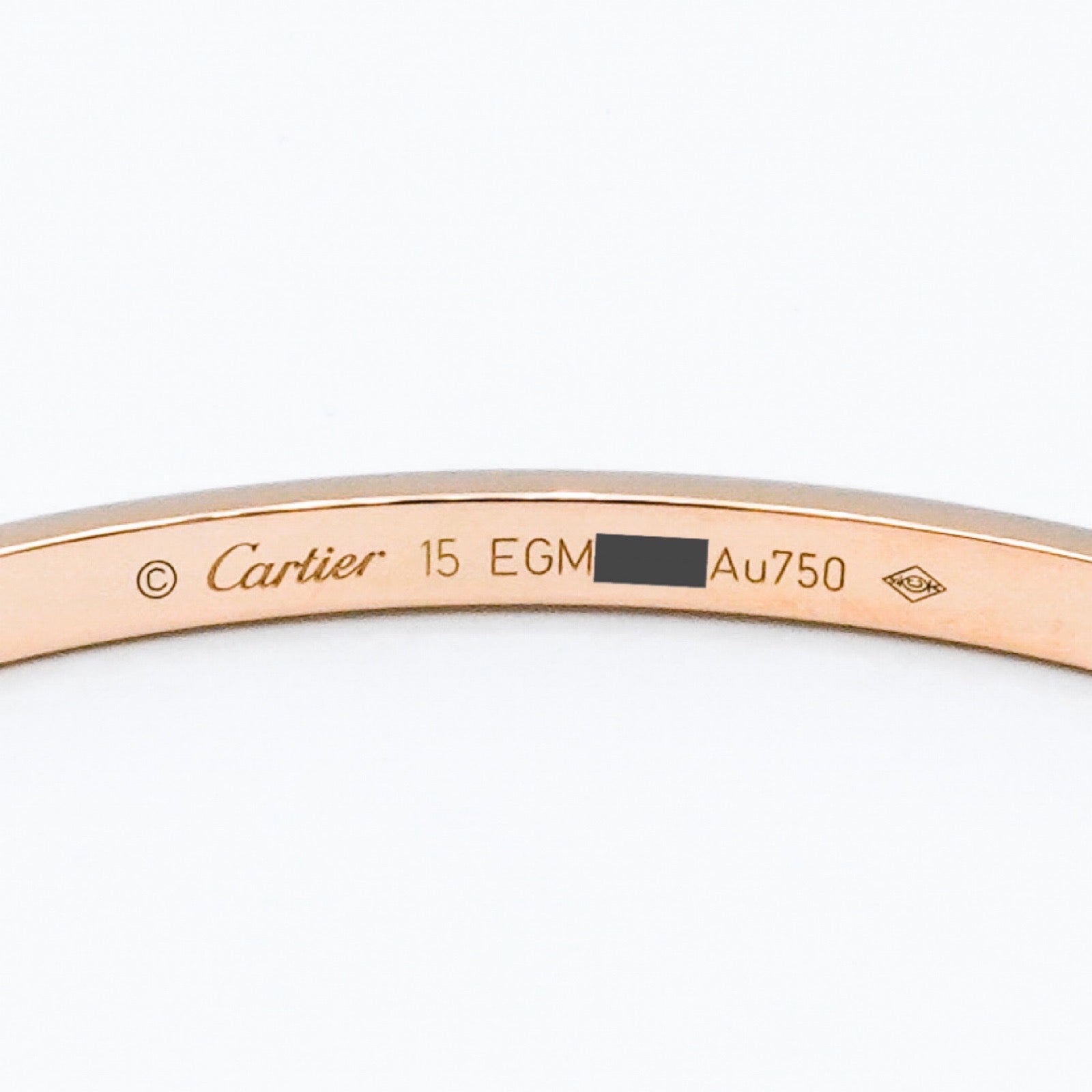 Love Bracelet #15 SM PG Diamond