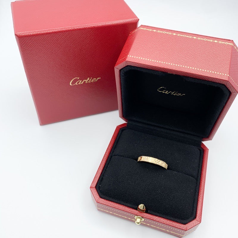 Mini Love Ring Size 19 YG Diamond