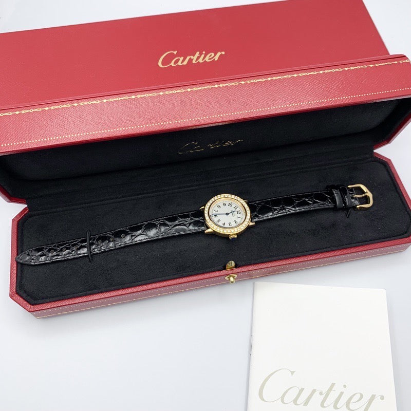 Rondo SM Arabic Dial Gold Diamond