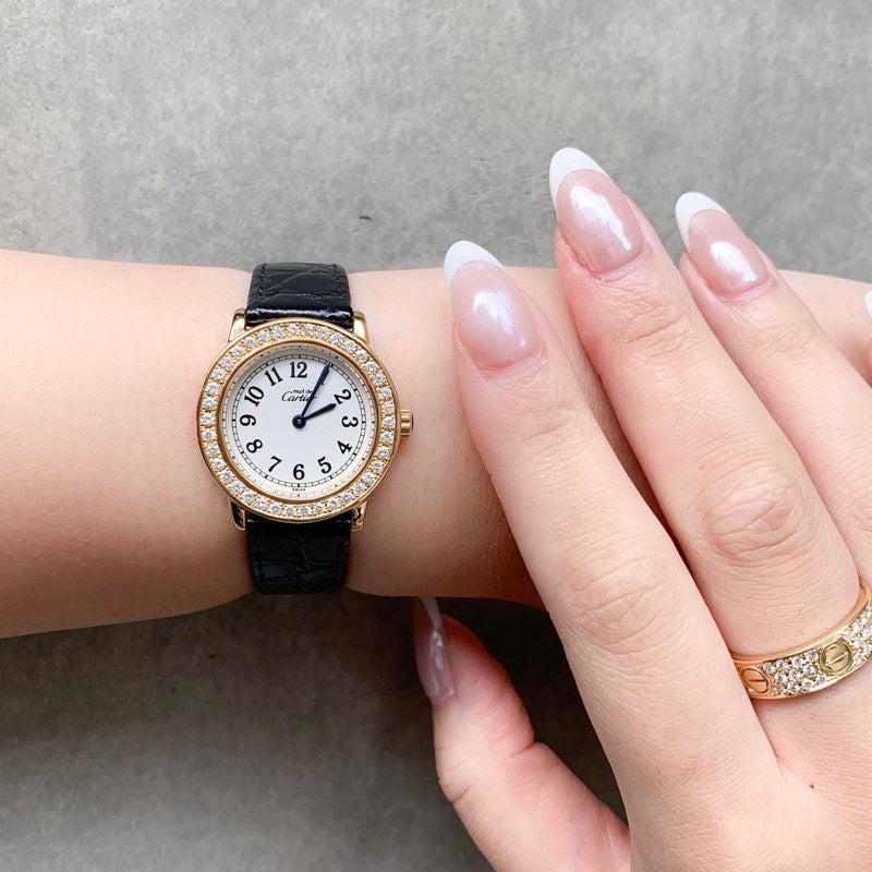 Rondo SM Arabic Dial Gold Diamond