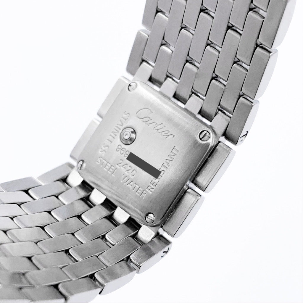 Panther Ruban SS Roman Shell Dial Diamond