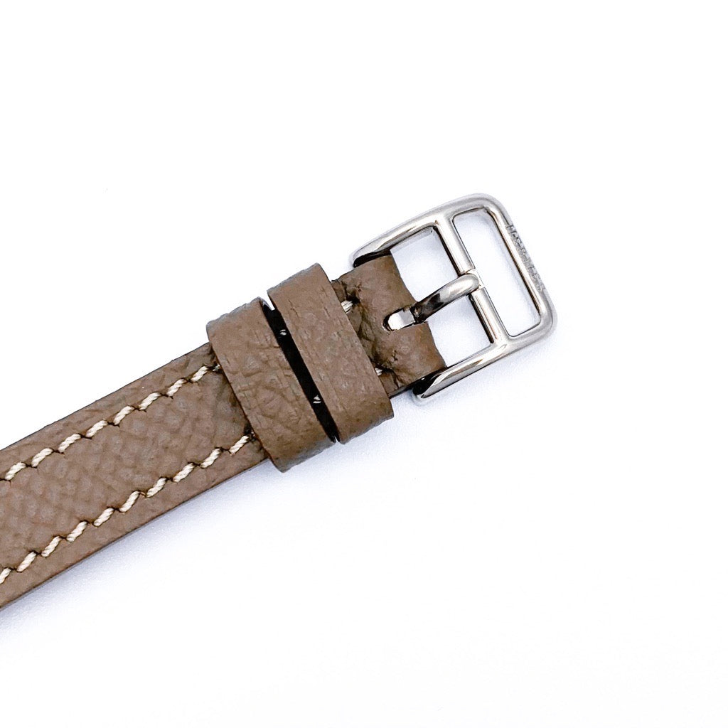 Cape Cod Mini K18WG White Shell Dial Leather