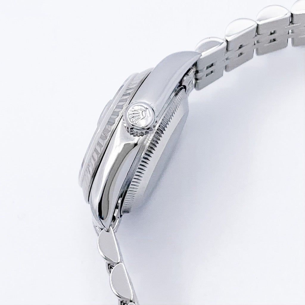 Datejust 10P New Diamond Blue Dial K18×SS