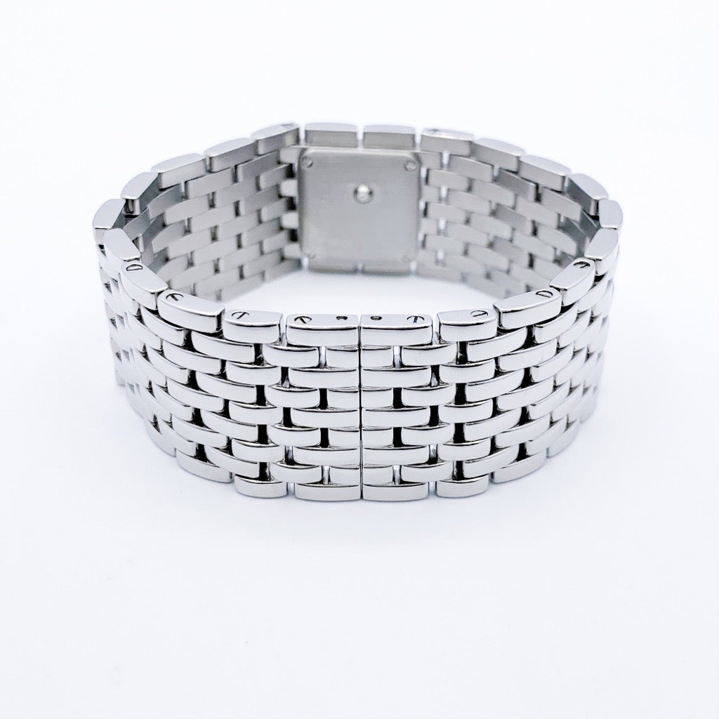 Panther Ruban SS Mirror Dial Bezel & Bracelet Diamond