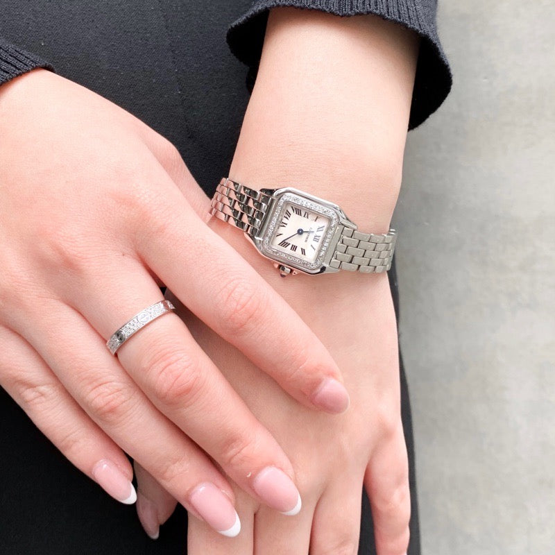 Panthère SM SS New Bracelet Single Diamond