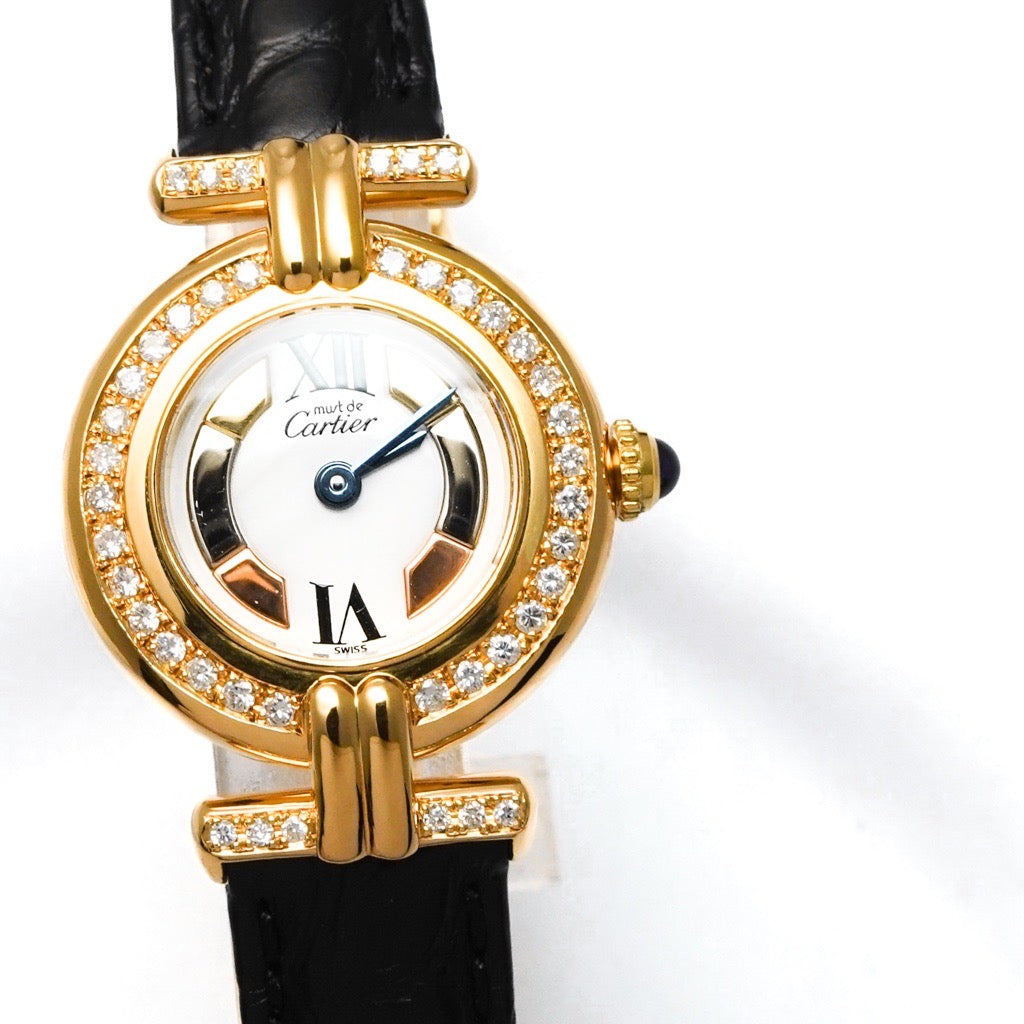 Must Corise Trinity Dial Gold Diamond
