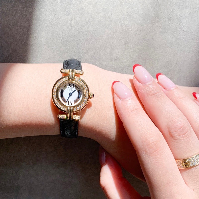 Must Corise Trinity Dial Gold Diamond