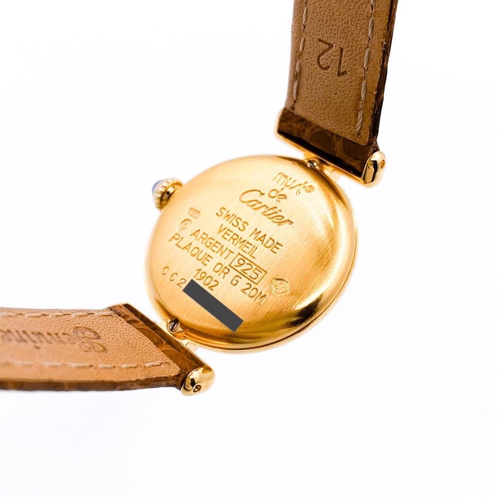 Must Corise New Roman Dial Gold Diamond