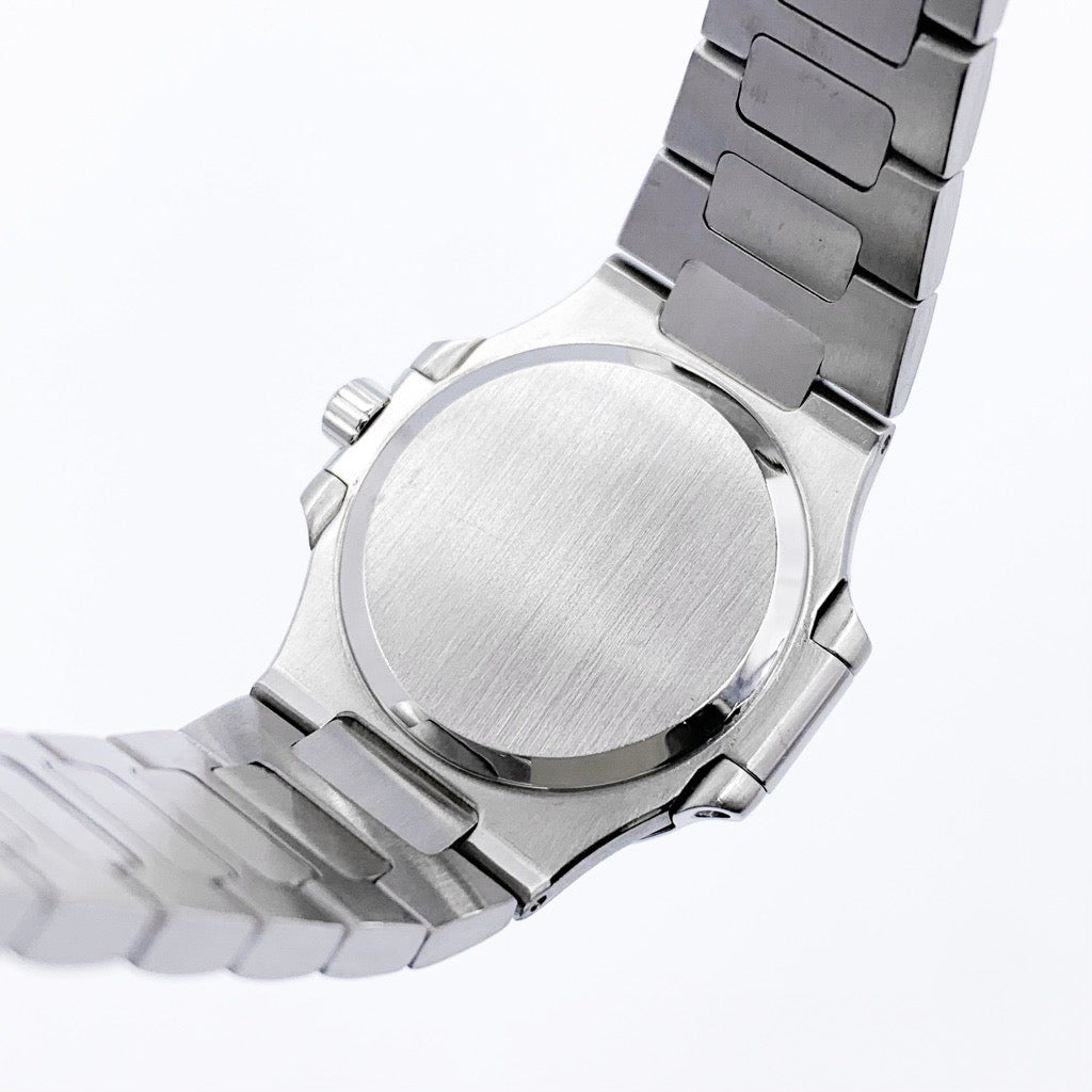 Nautilus SS Black Dial 12P Diamond