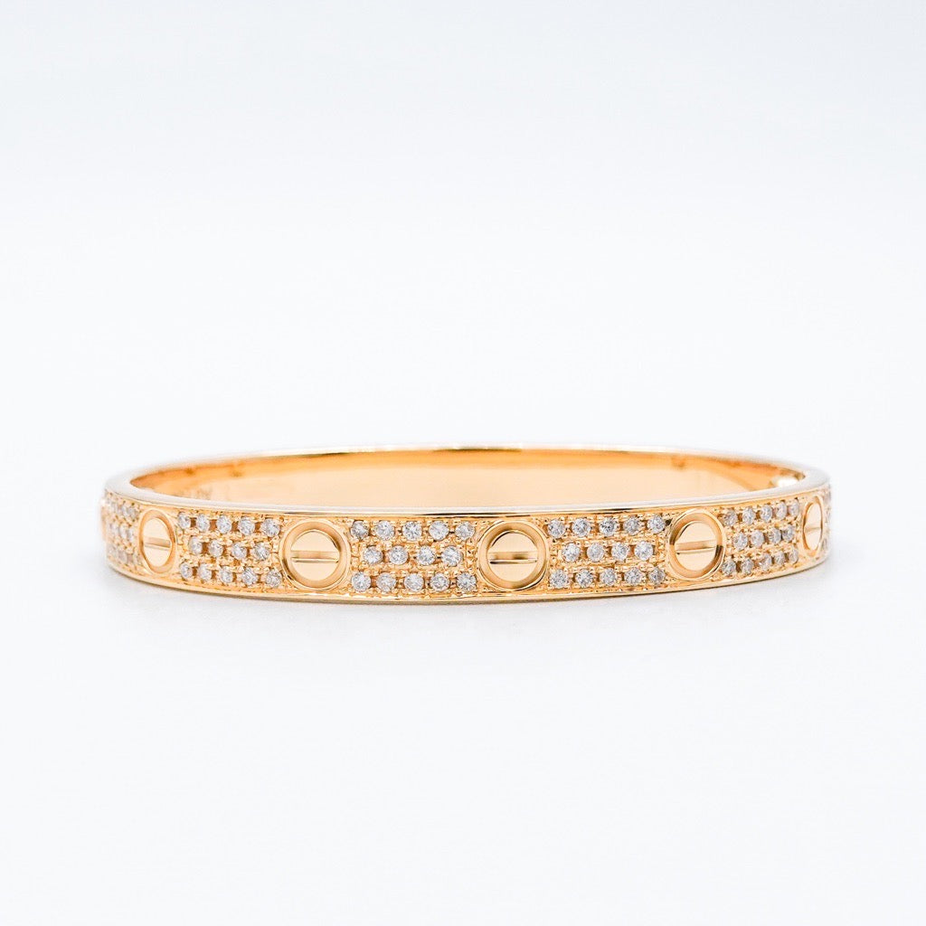 Love Bracelet #15 New YG Diamond