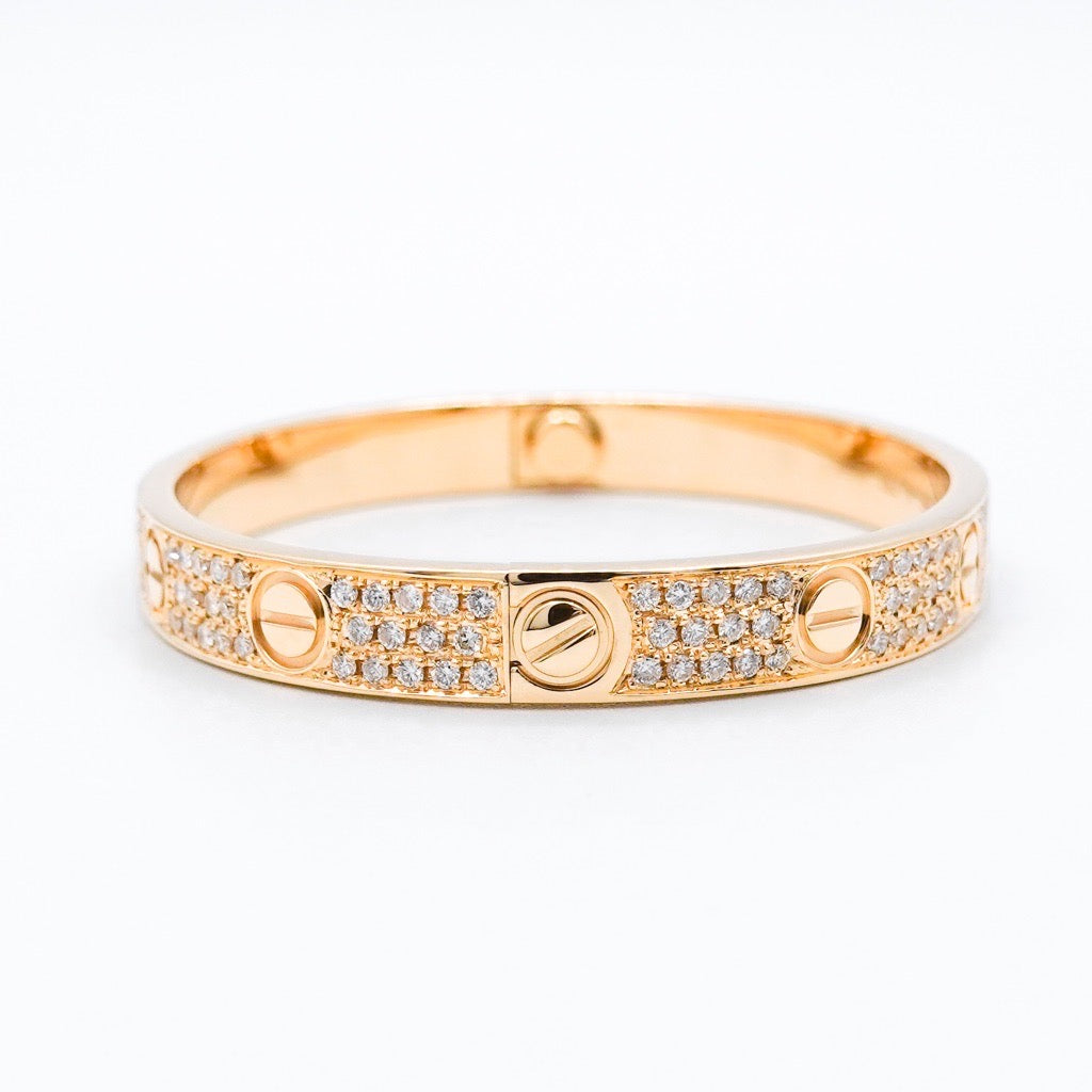 Love Bracelet #15 New YG Diamond
