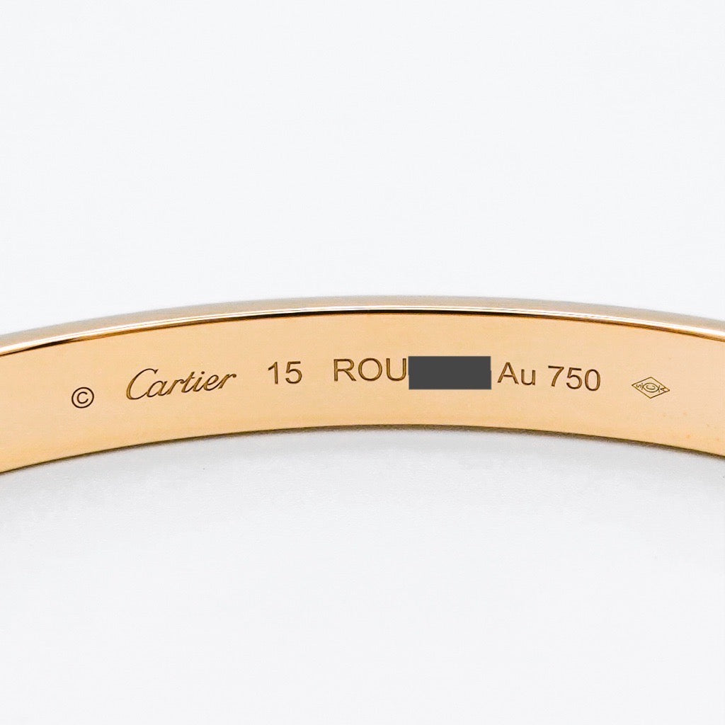 Love Bracelet #15 New YG Diamond
