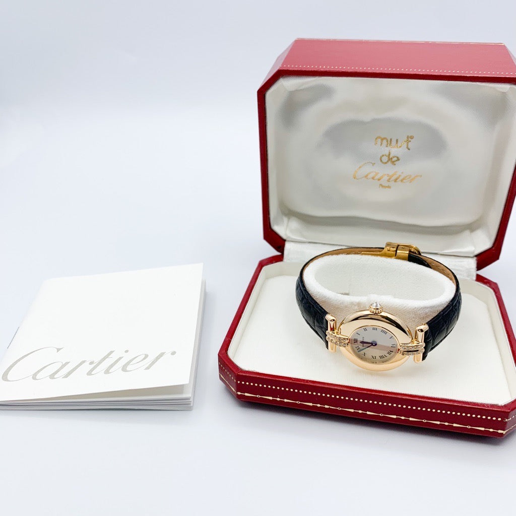 Mast Corise K18YG Roman Dial Double Line Genuine Diamond