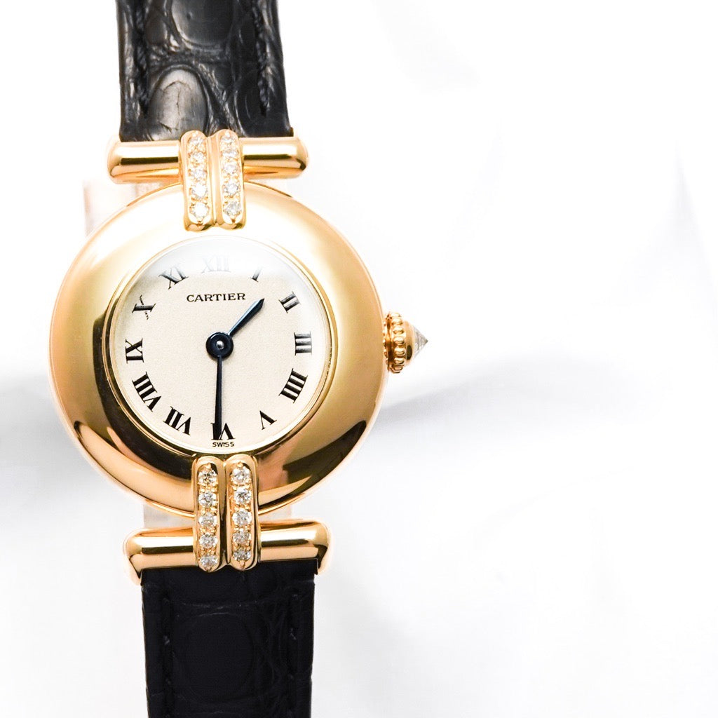Mast Corise K18YG Roman Dial Double Line Genuine Diamond
