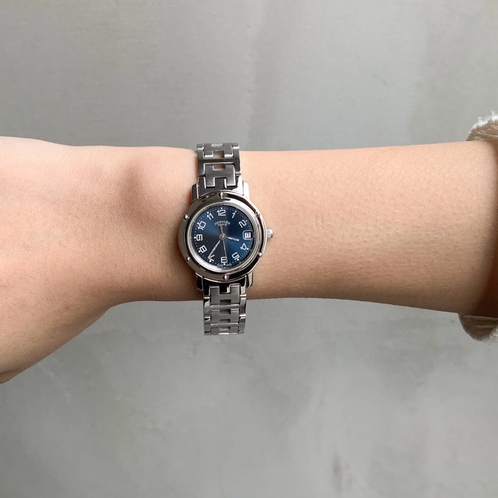 Clipper SS Date Blue Dial Bracelet