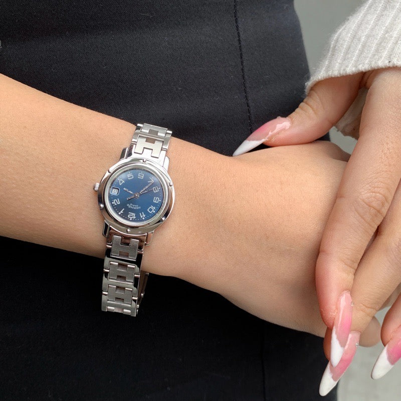 Clipper SS Date Blue Dial Bracelet