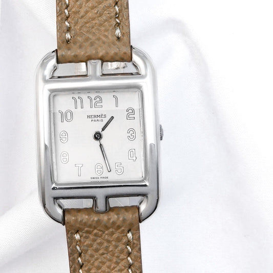 Cape Cod White Dial Silver 925 Leather