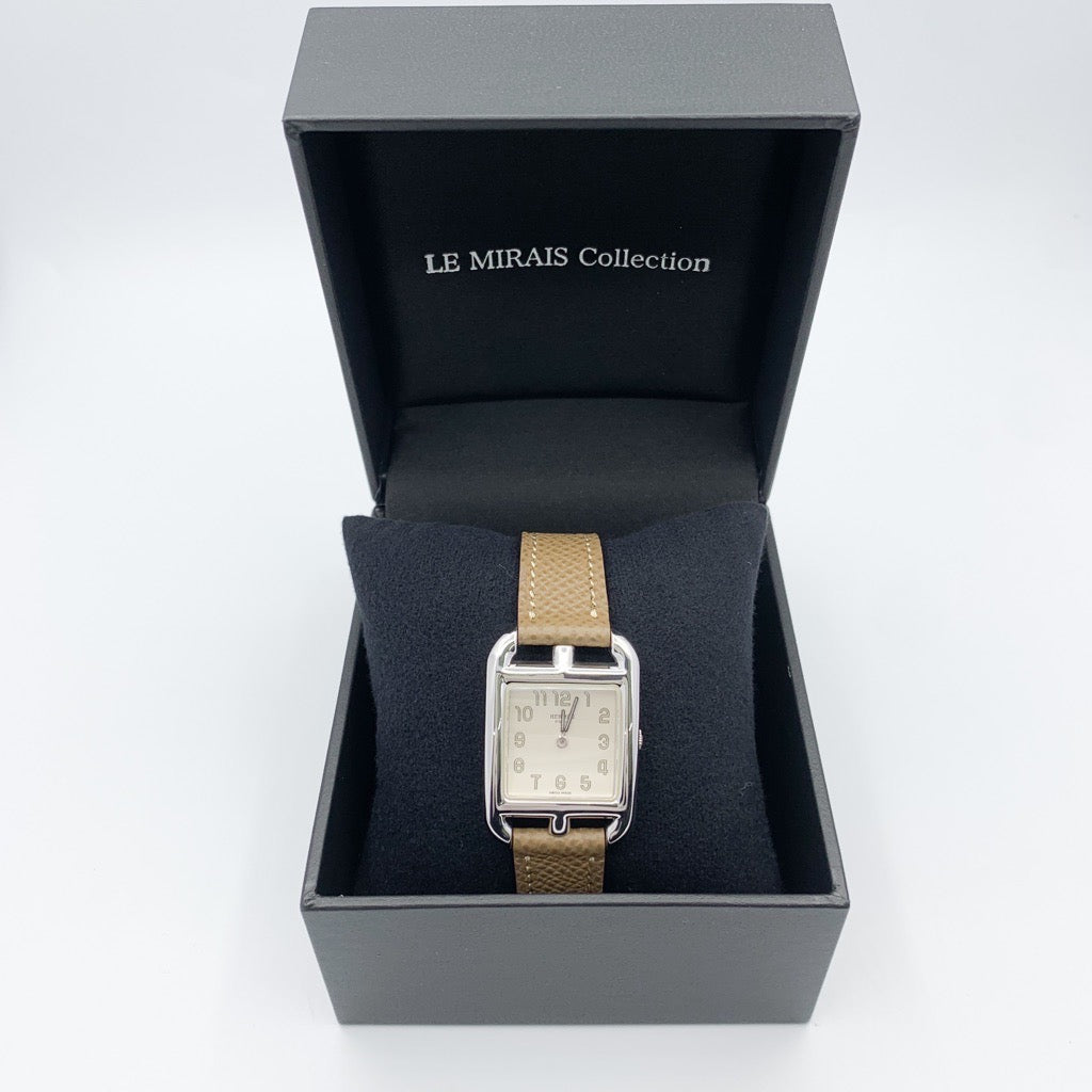 Cape Cod White Dial Silver 925 Leather