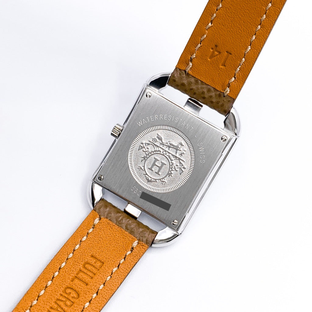 Cape Cod White Dial Silver 925 Leather