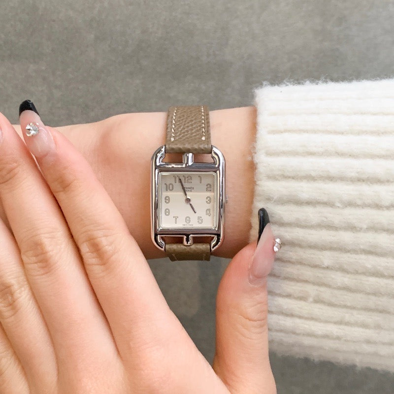 Cape Cod White Dial Silver 925 Leather