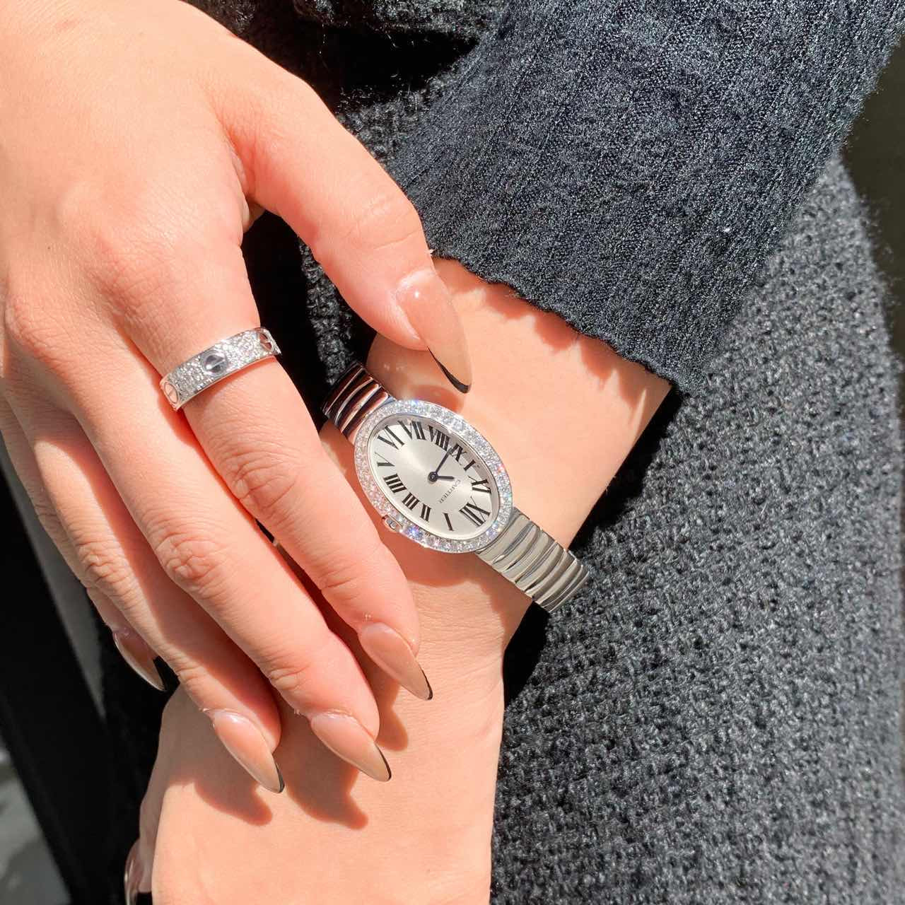 Baignoire K18 WG genuine diamond
