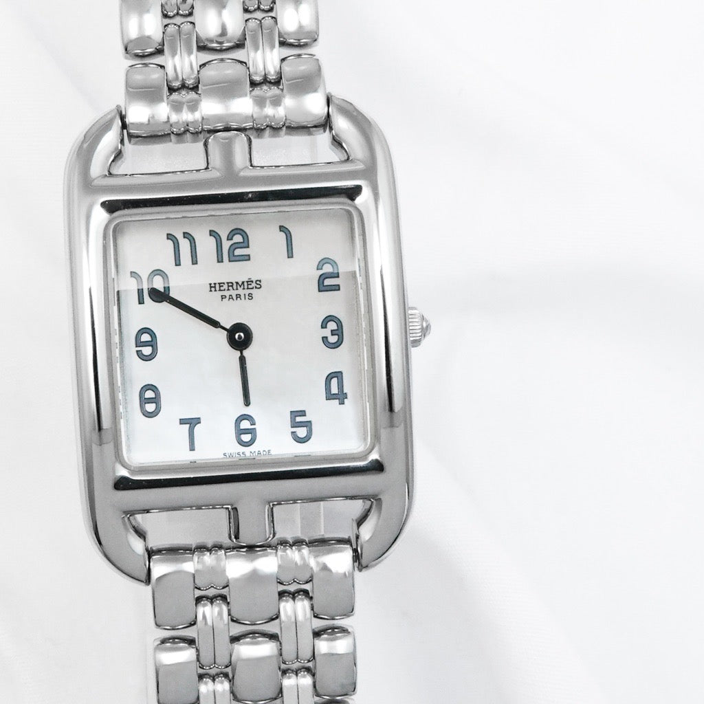 Cape Cod SS White Shell Dial Bracelet