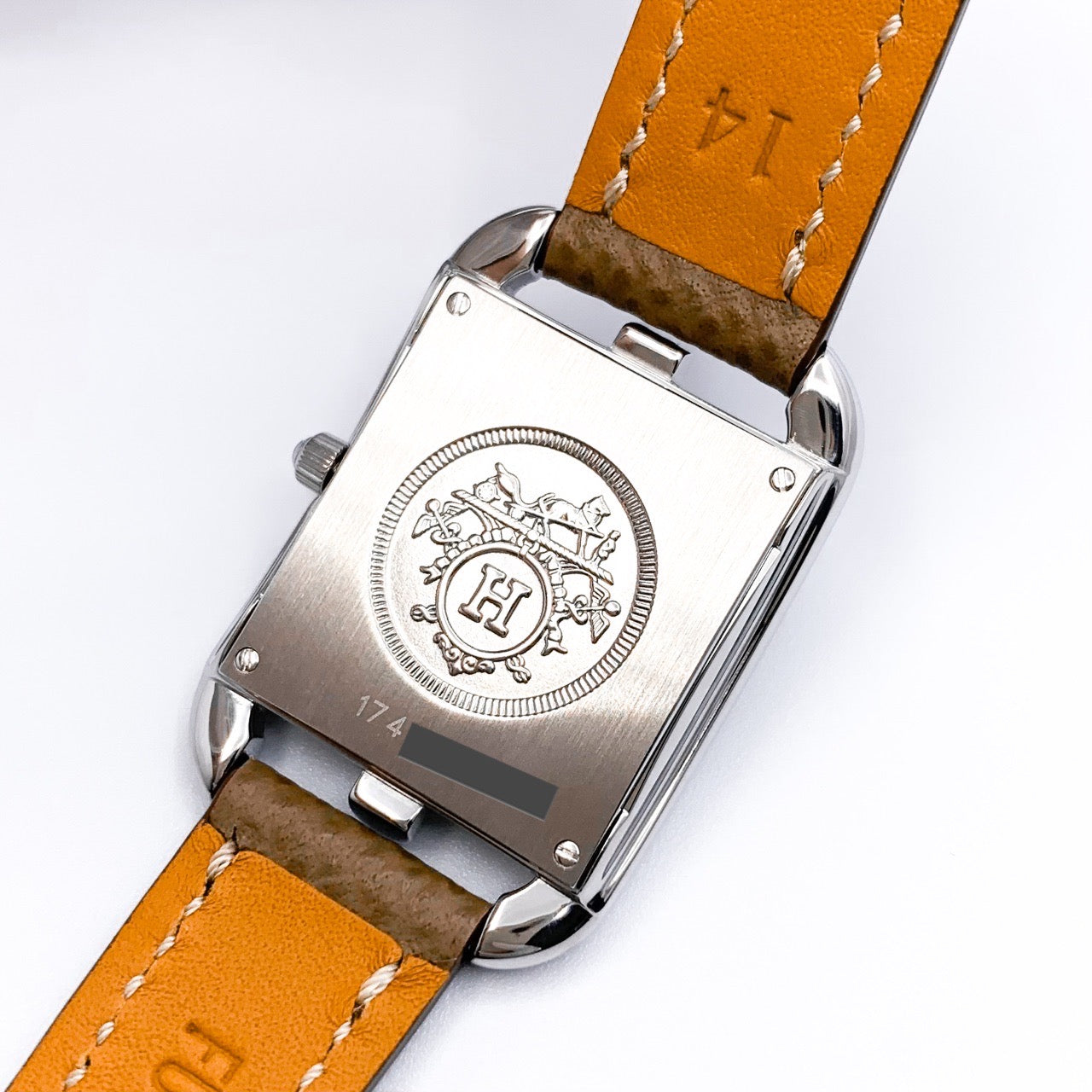 Cape Cod Black Dial SS Leather