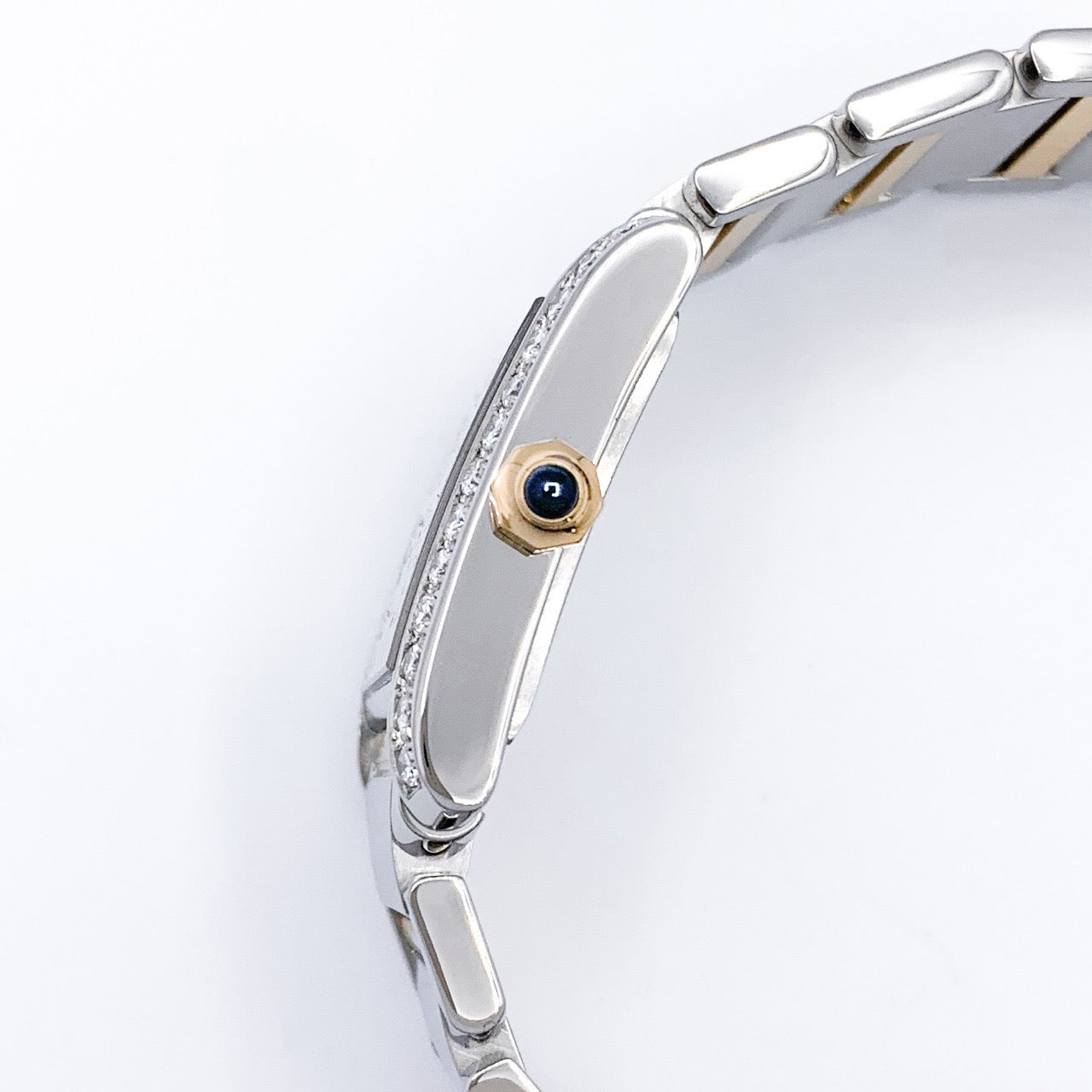 Tank Francaise MM Combi Date Diamond