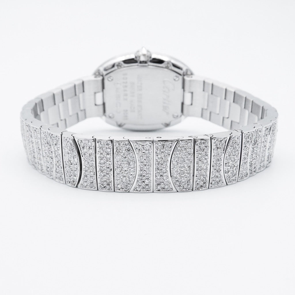 Baignoire K18 WG bezel & bracelet full diamond