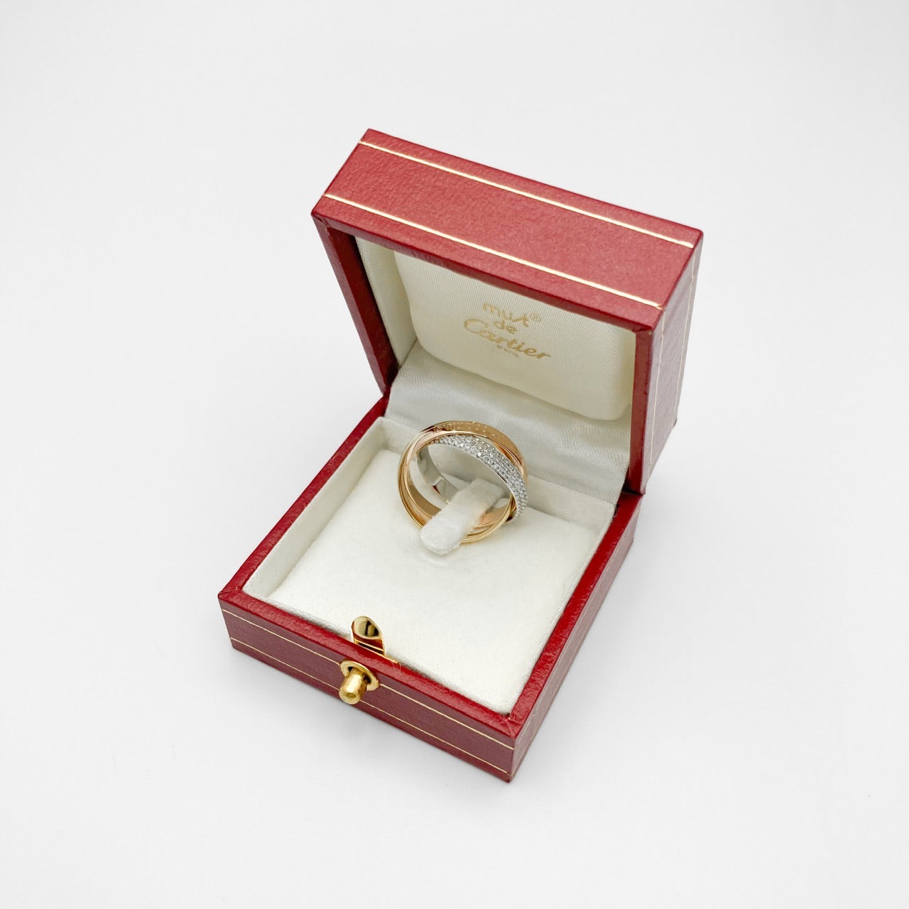 Trinity ring size 13 with diamonds