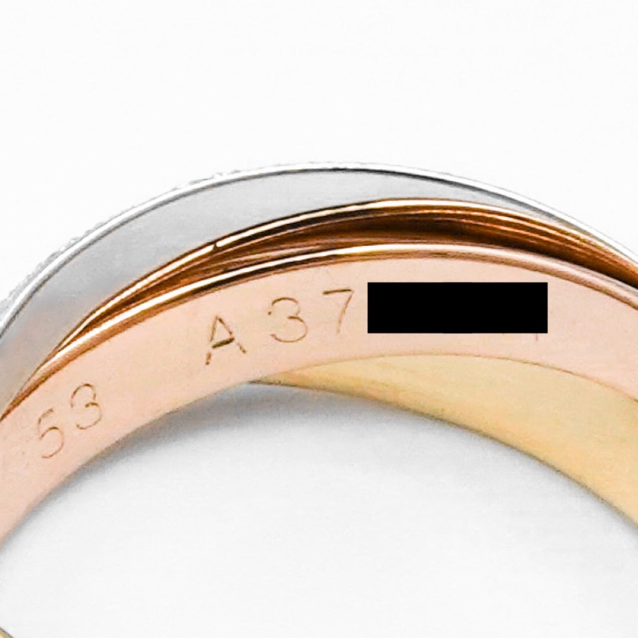 Trinity ring size 13 with diamonds
