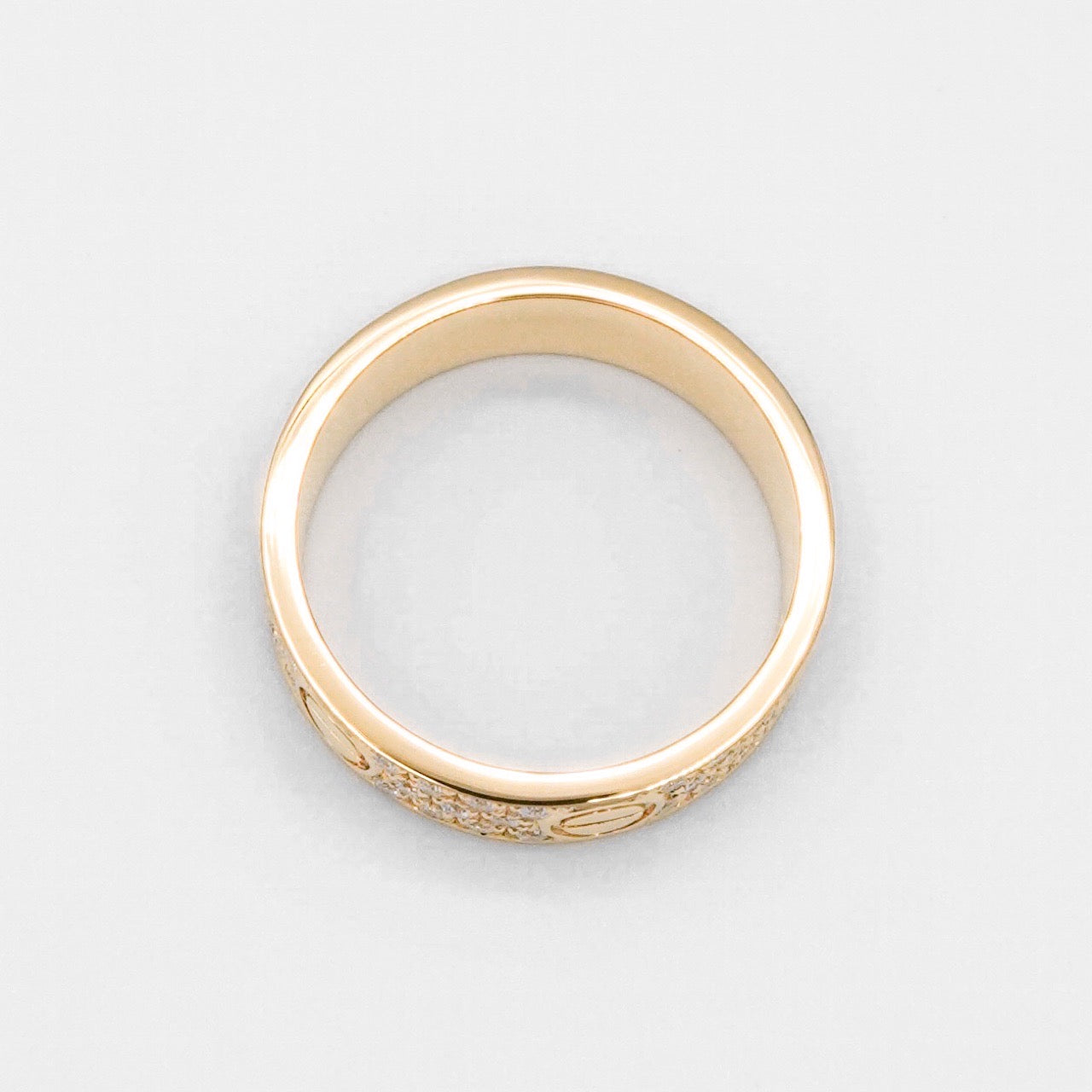 Love Ring Size 20 YG Diamond