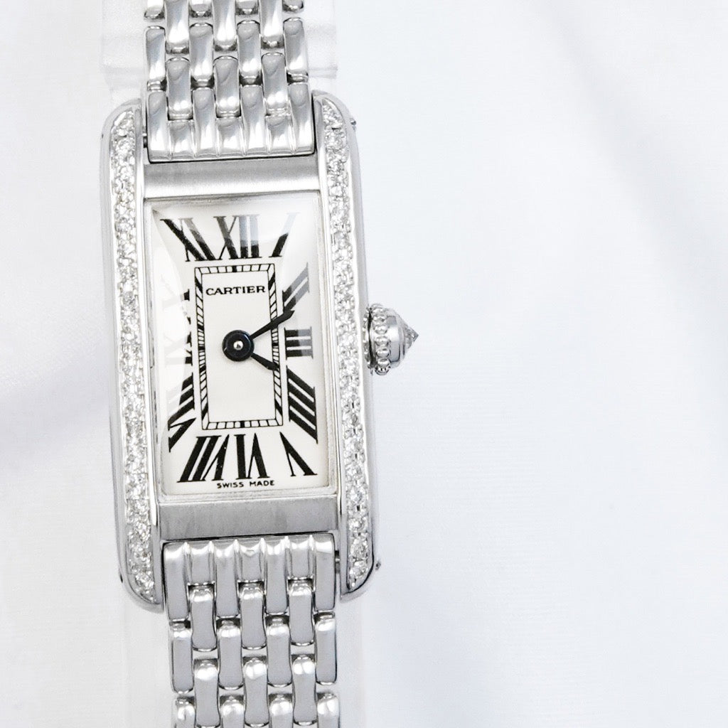 Tank Allonge K18WG Diamond Bracelet