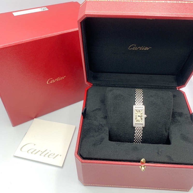 Tank Allonge K18WG Diamond Bracelet