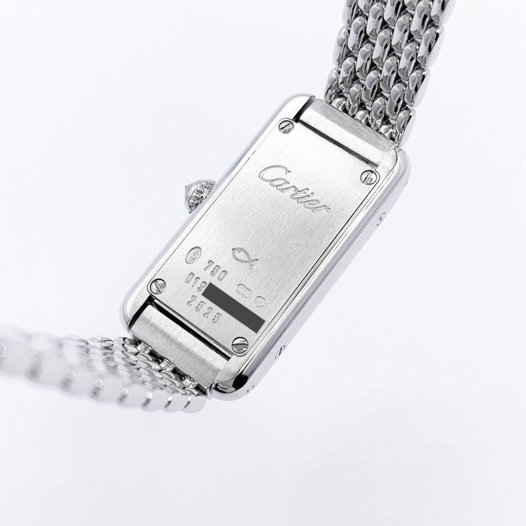 Tank Allonge K18WG Diamond Bracelet